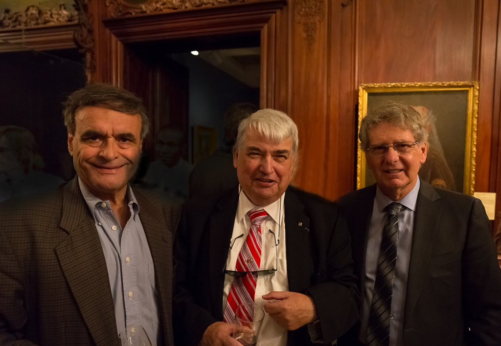 Hubert Gallet, Jacques G. Ruelland et John Parisella
